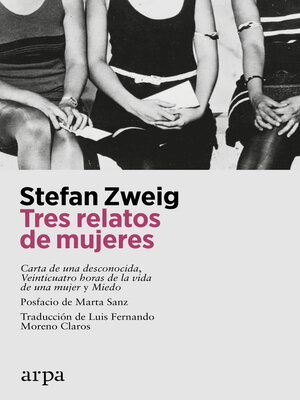 cover image of Tres relatos de mujeres